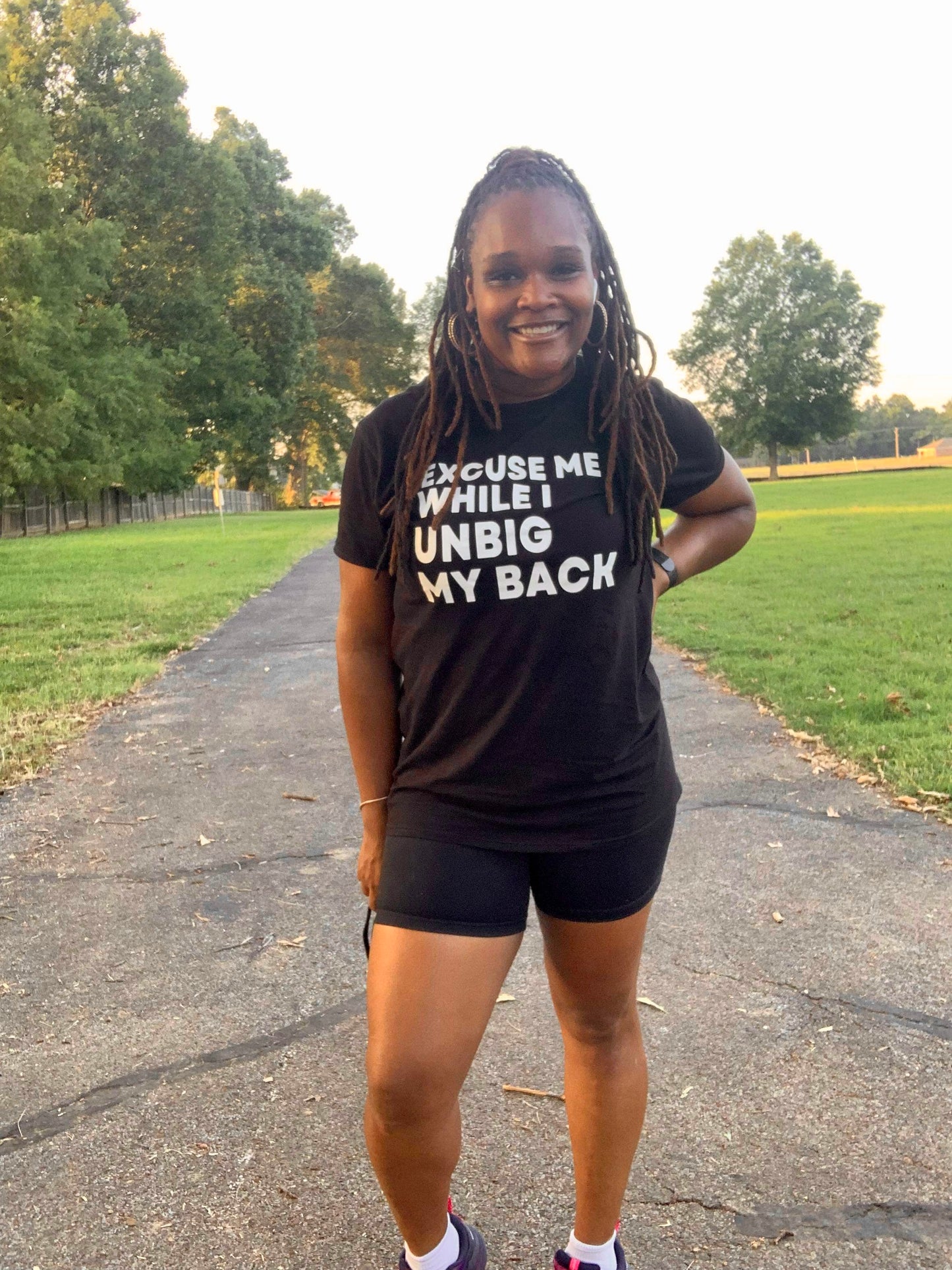 Unbig my back tshirt