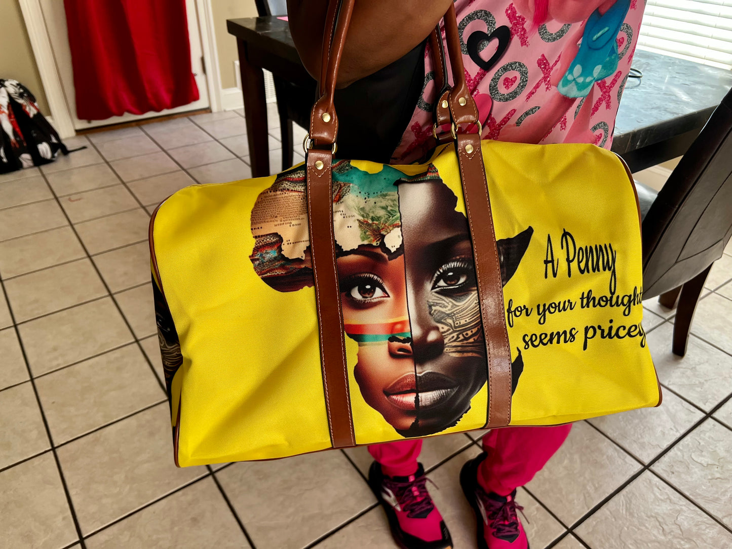A penny for your thoughts….seems pricey tote bag