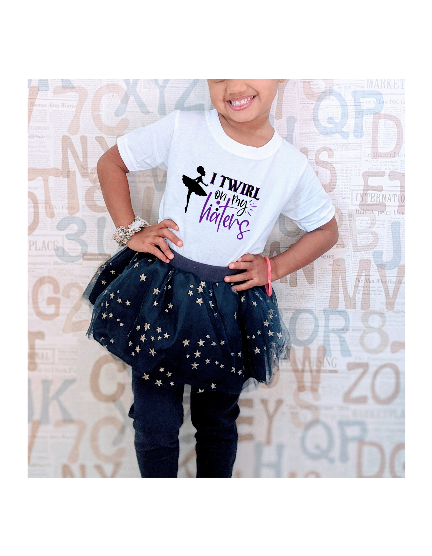 Twirl on the haters tee