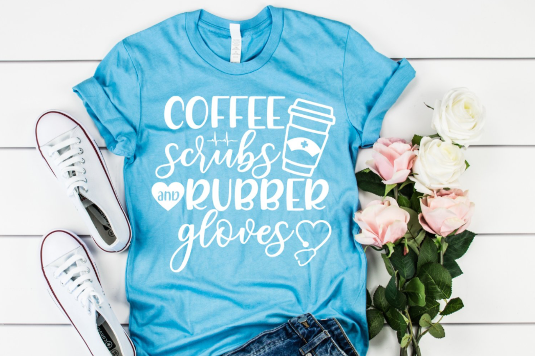 Coffee, Scrubs, and Rubber Gloves