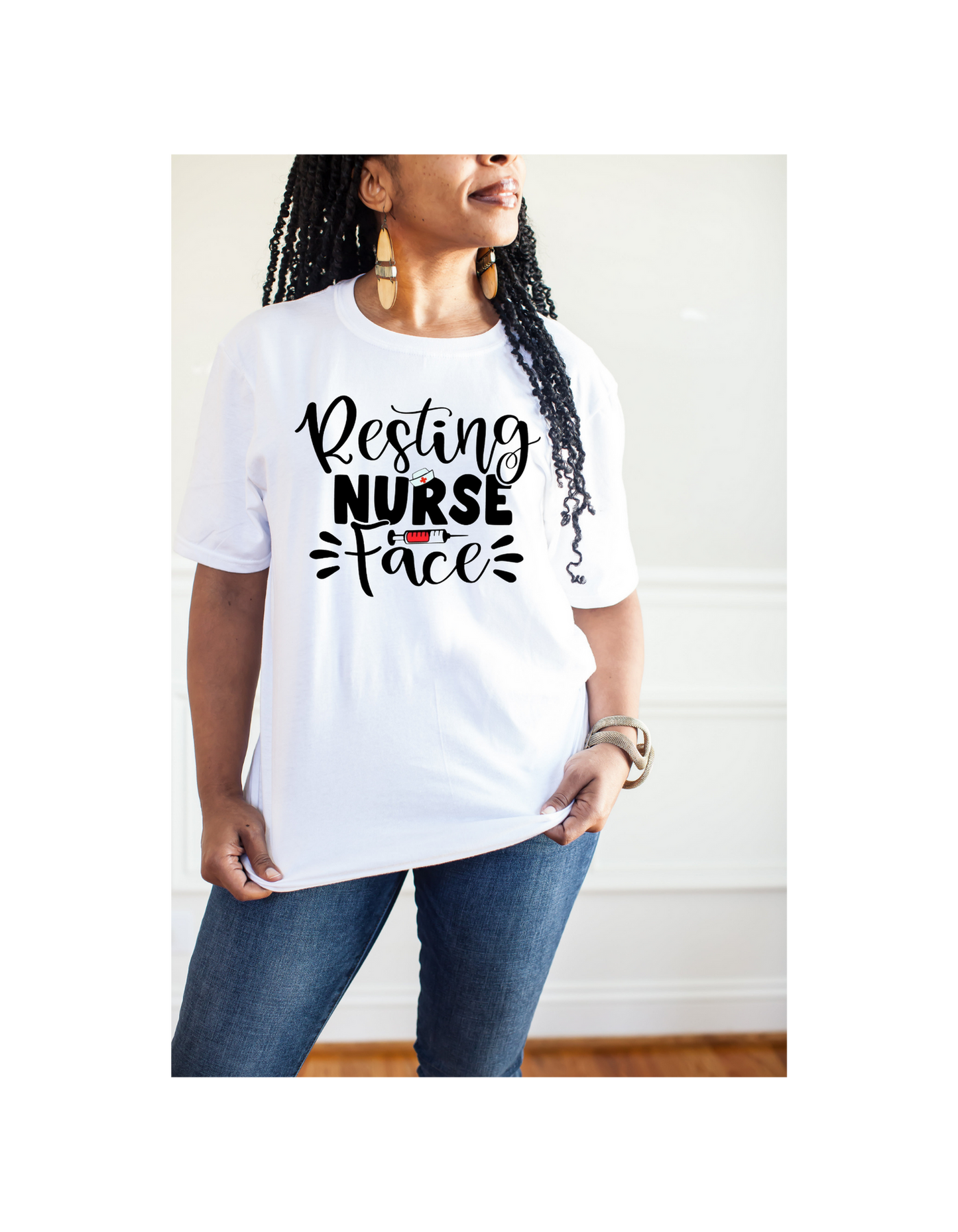 Resting Nurse Face Tee