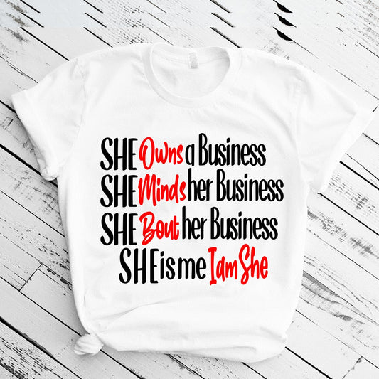 All in Your Business Tee shirt