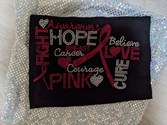 Breast cancer awareness t-shirt
