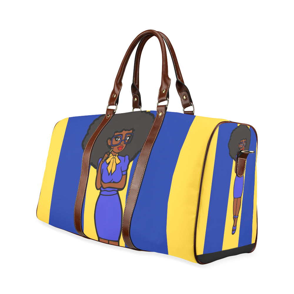 Golden Travel Bag
