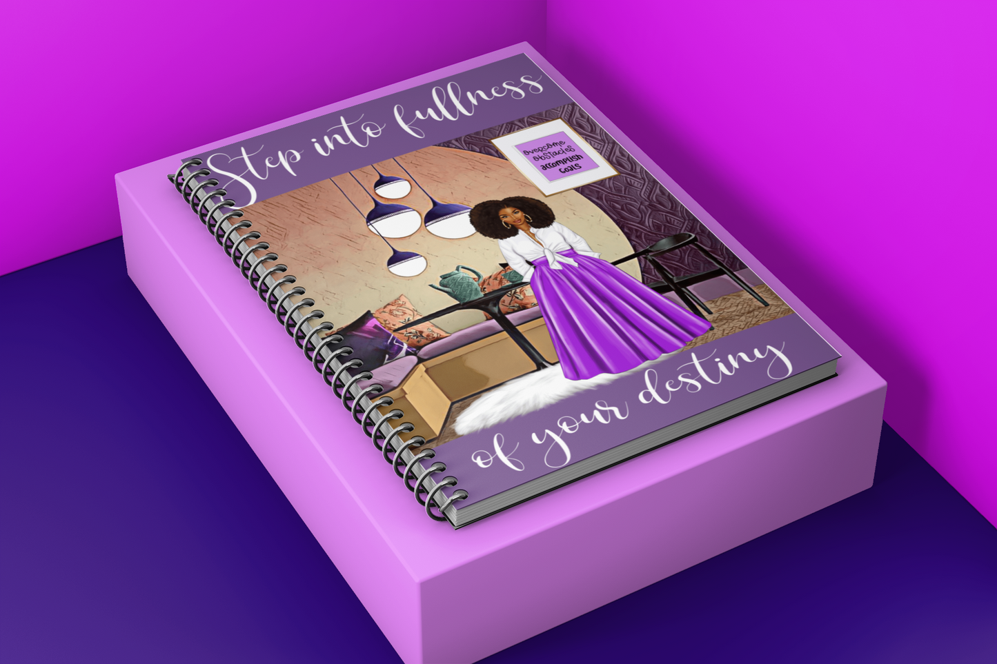 Step Into Your Fullness Notebook